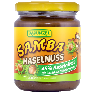 3x Rapunzel Samba Haselnuss (500g)